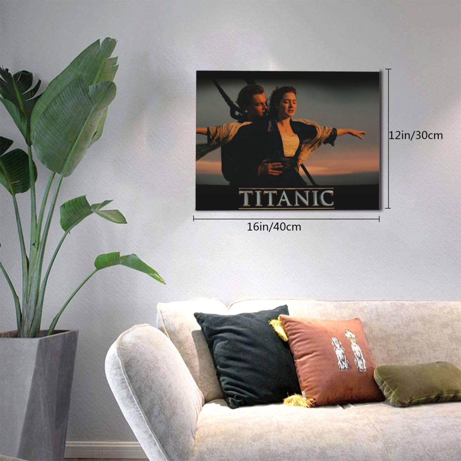Amazon.co.jp: Titanic タイタニック 映画 絵画の壁掛け 絵画 パネルの